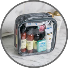 Clear TSA Approved 3-1-1 Travel Toiletry Bag