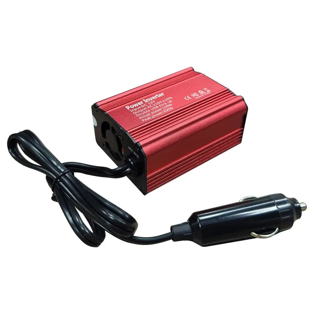 300W Power Car Invertor - USB Car Adapter Convertor