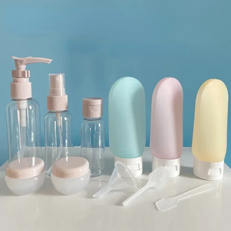 Refillable Bottles and Spray Set