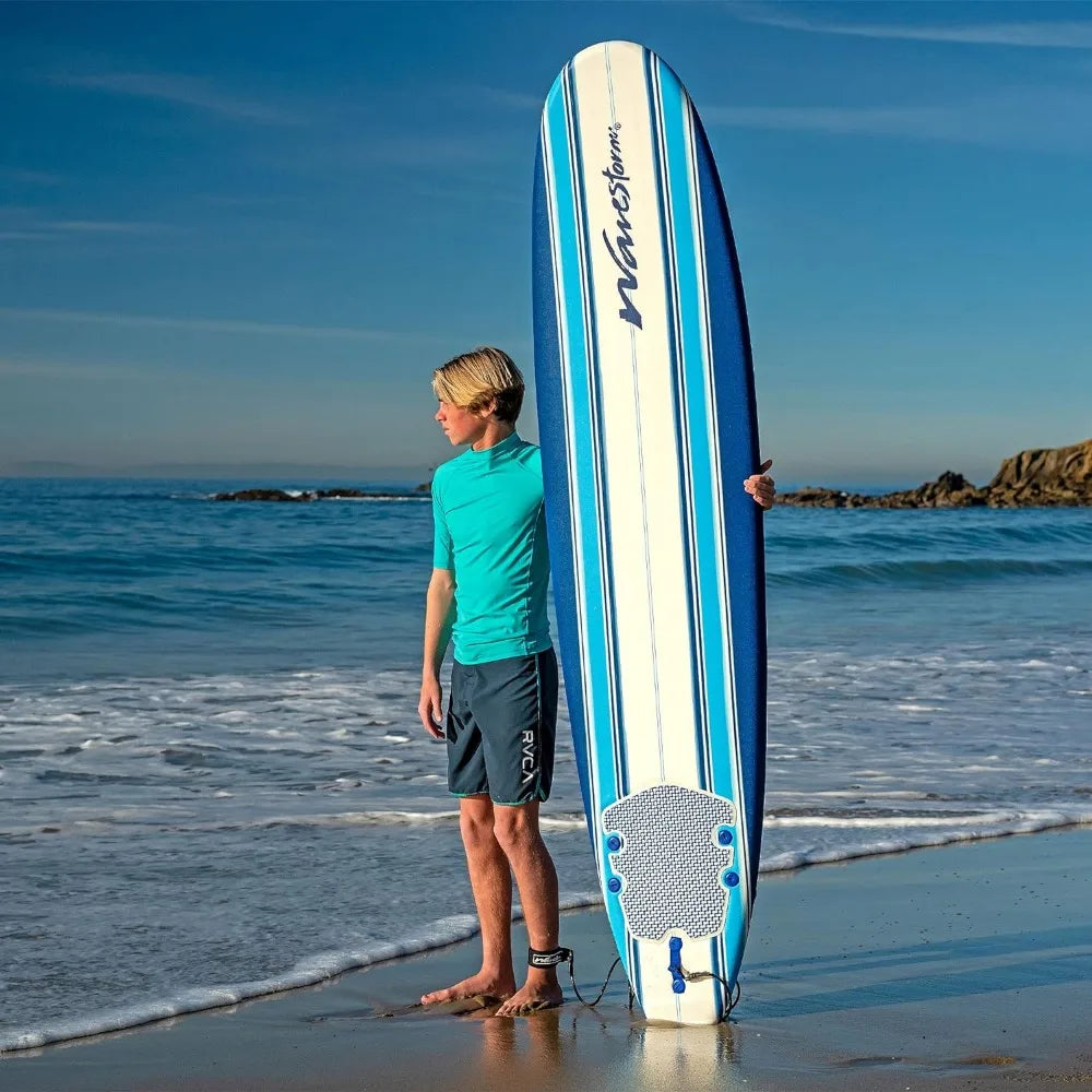 8ft Inflatable Longboard SUP - Paddleboard for Surfing