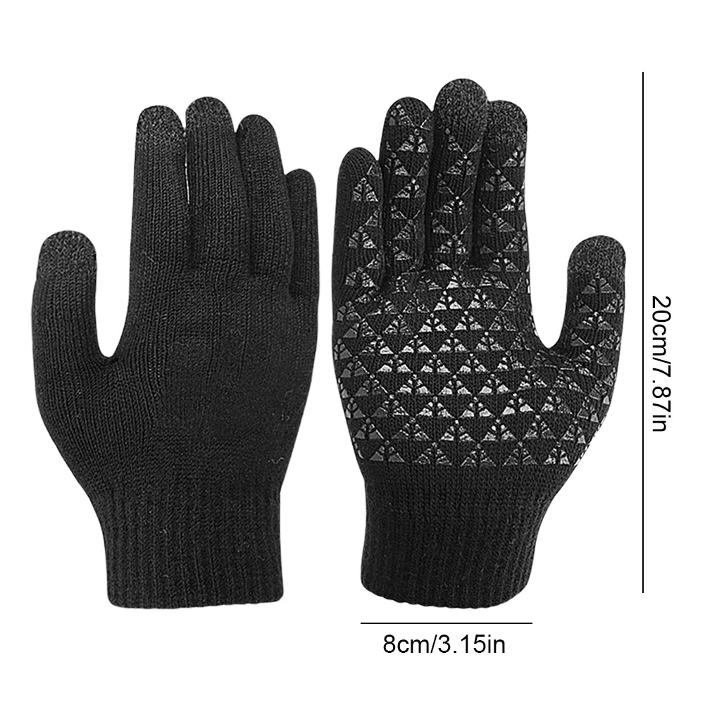 USB Heating Gloves Touch Screen Winter Gloves