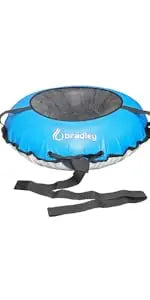 Snow Tube with 50" Cover | Heavy Duty Inflatable Sledding