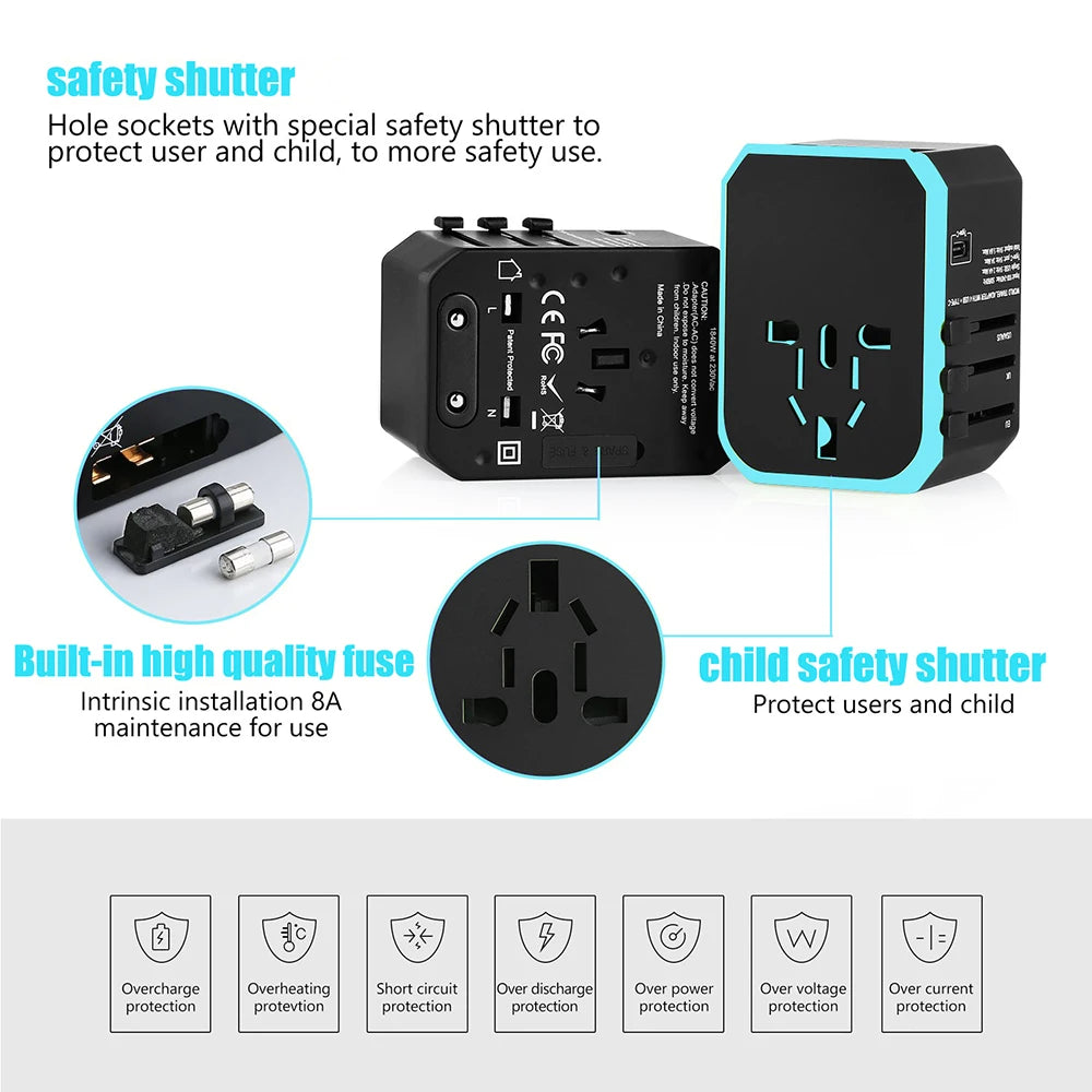 Universal Converter Travel Charger