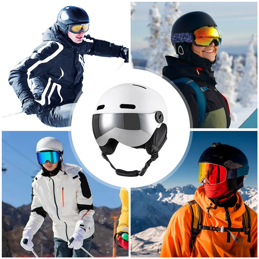 Winter Ski /Snowboard Helmet with Goggles