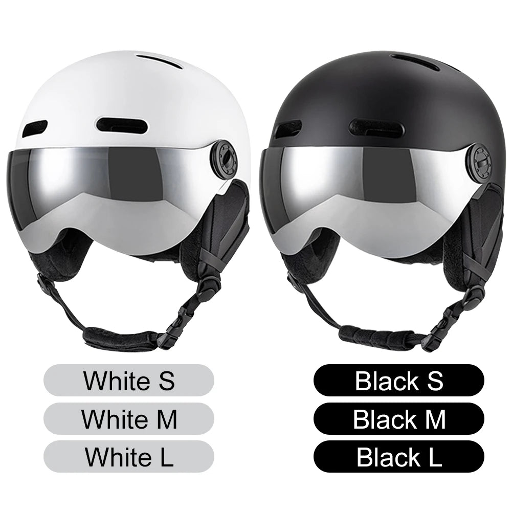Winter Ski /Snowboard Helmet with Goggles
