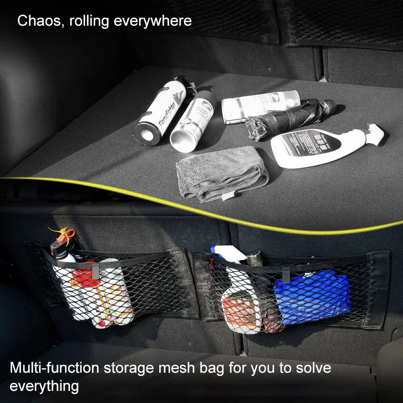 Car Back Rear Mesh Trunk Net