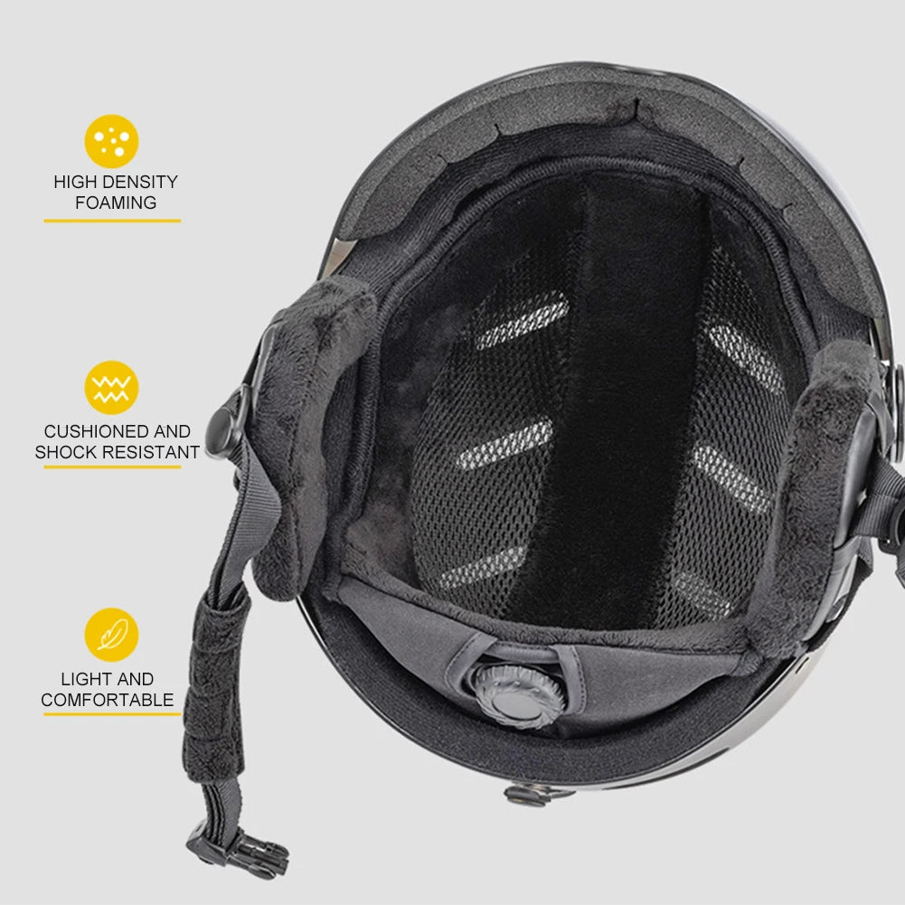 Winter Ski /Snowboard Helmet with Goggles