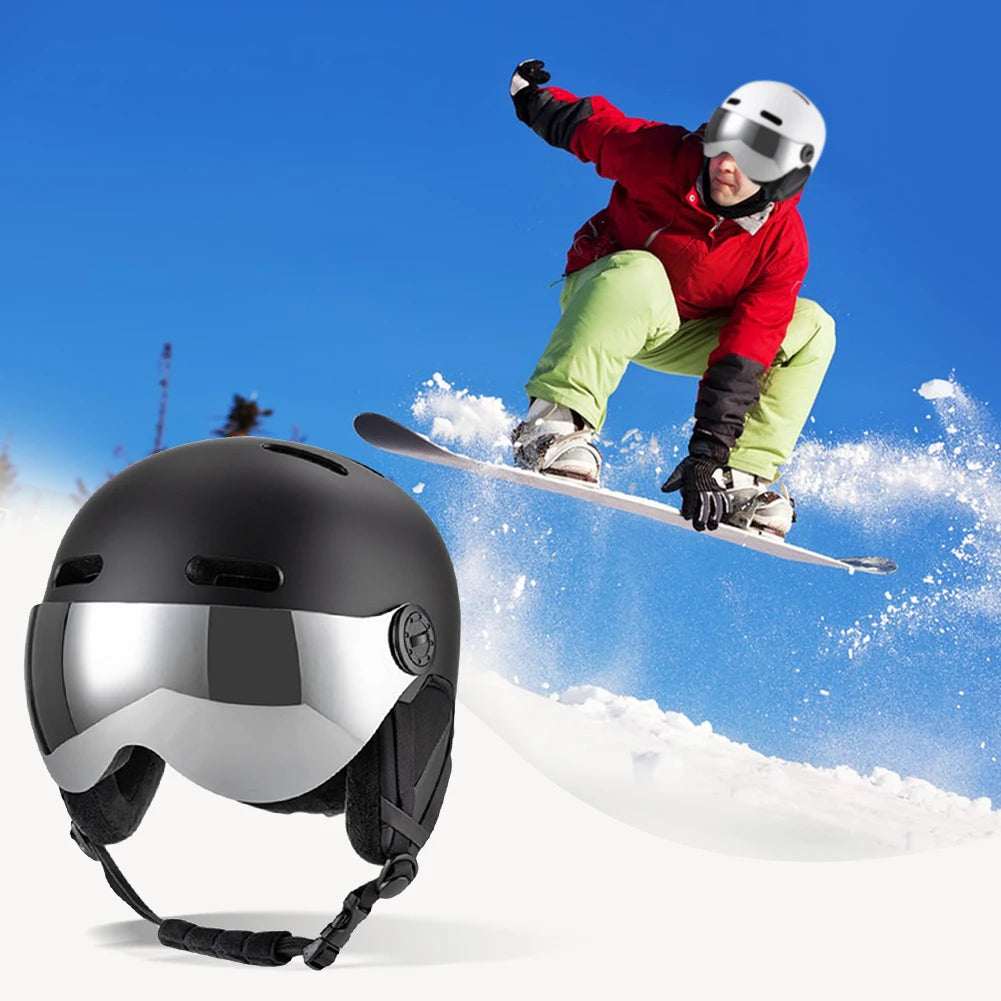 Winter Ski /Snowboard Helmet with Goggles
