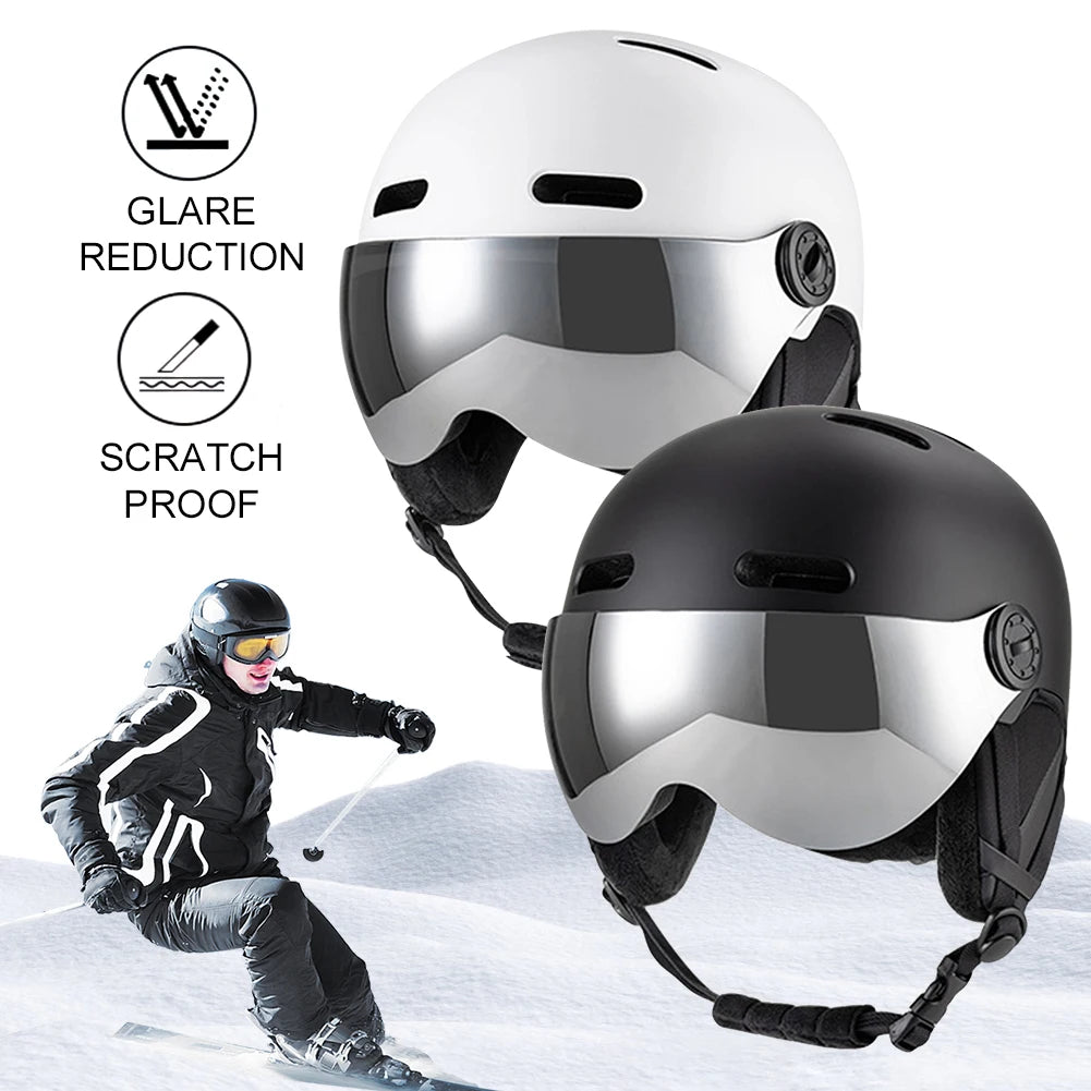 Winter Ski /Snowboard Helmet with Goggles