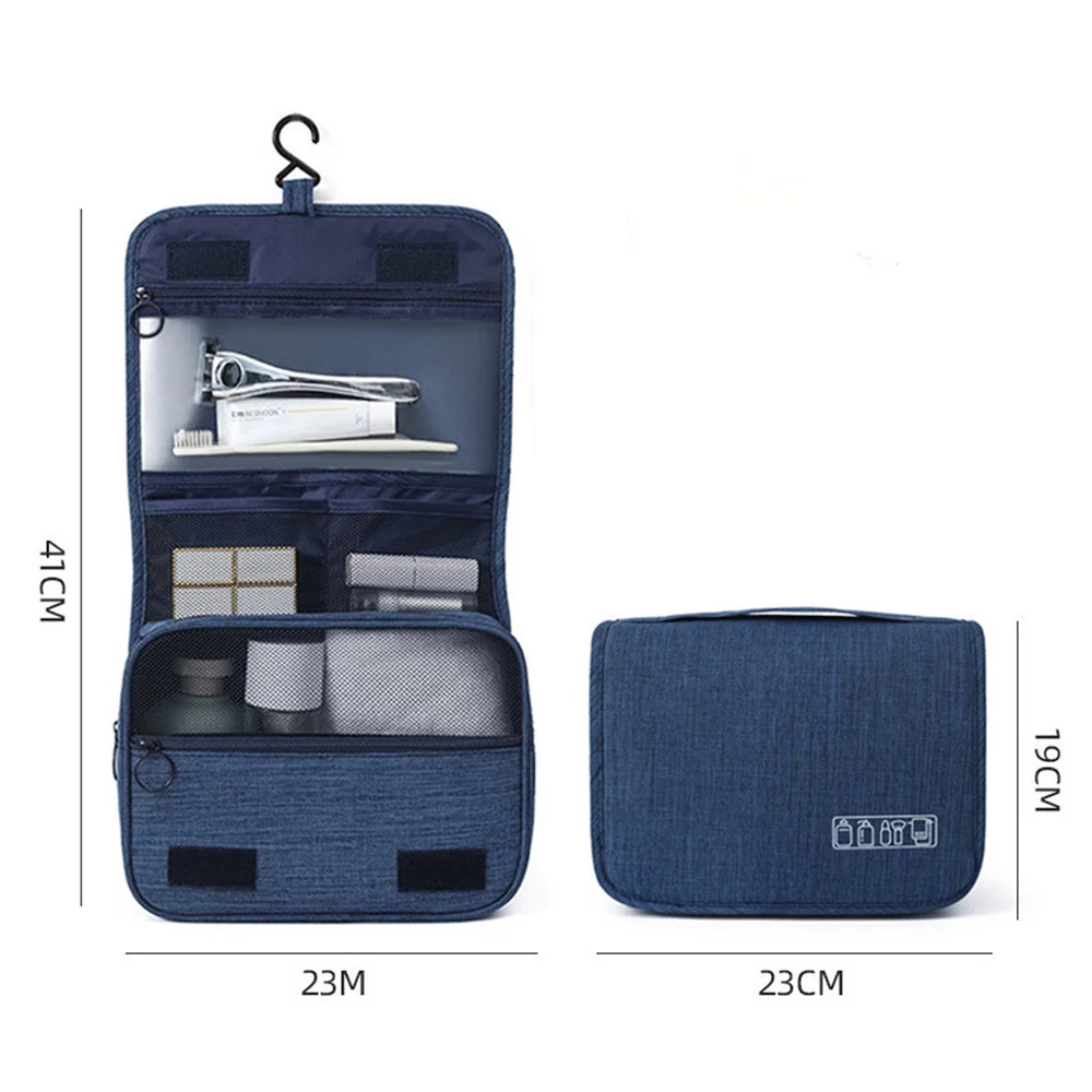 Portable Toiletry Bag with Hanging Hook