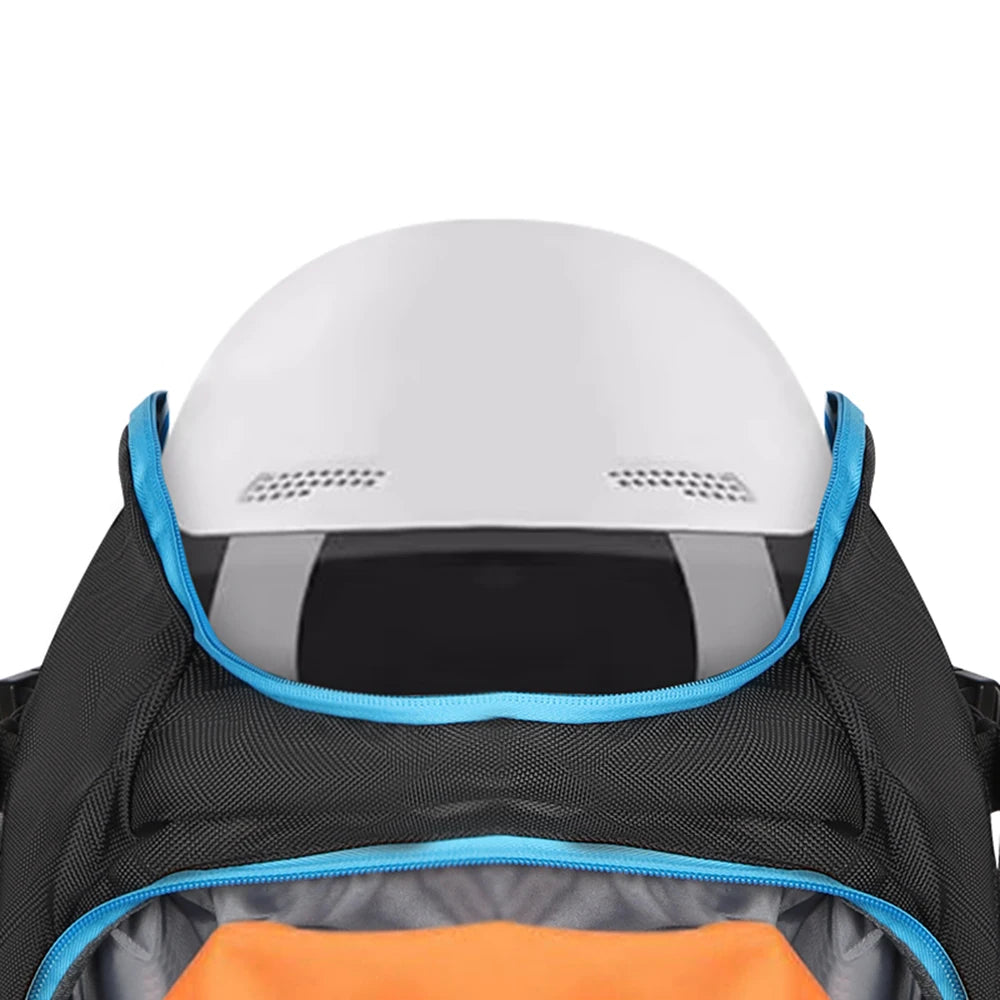 Travel Ski Boot Bag Backpack - Waterproof with Dry-Wet Separation for Gear