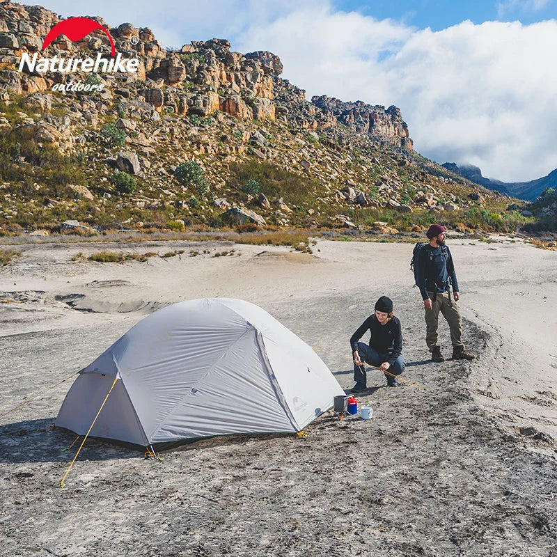 Naturehike Mongar 2-Person Ultralight Tent - Waterproof for Camping and Backpacking