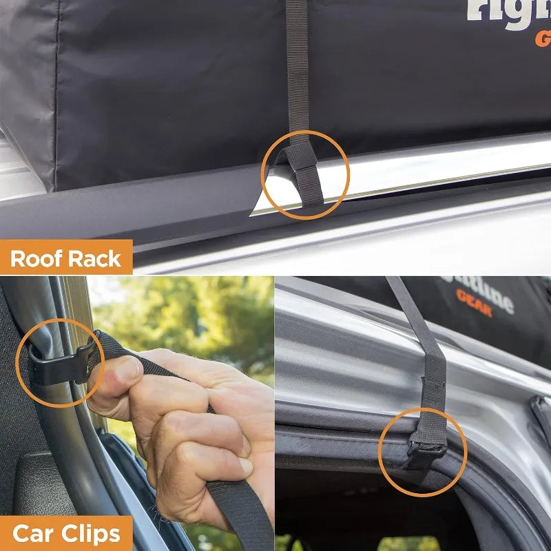 Weatherproof Rooftop Cargo Carrier for Top of Vehicle