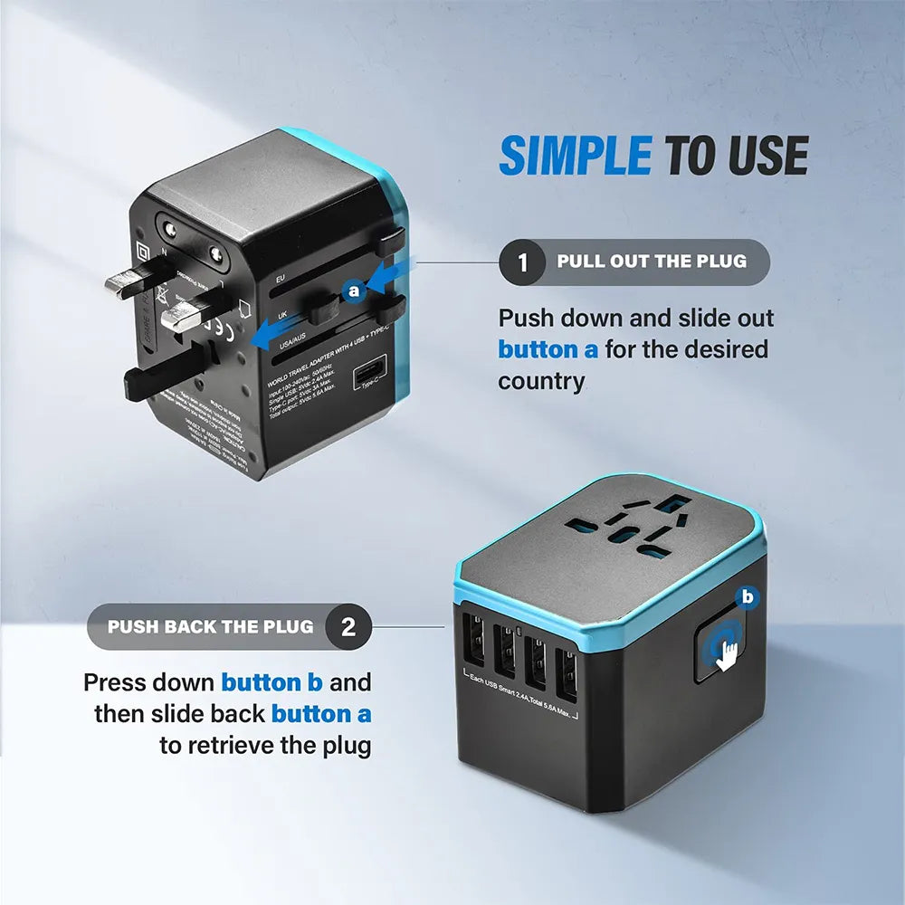 Universal Converter Travel Charger