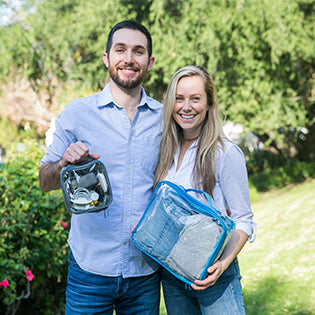 Clear TSA Approved 3-1-1 Travel Toiletry Bag