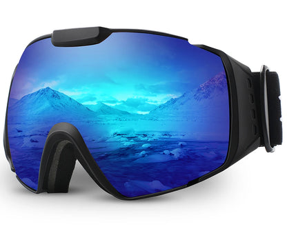 OTG Ski Goggles - Anti-Fog Double-Layer Lens for Snowboarding and Snowmobile