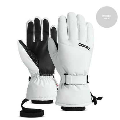 Copozz Waterproof Ski Gloves - Ultralight, Windproof, and Warm for Winter Sports