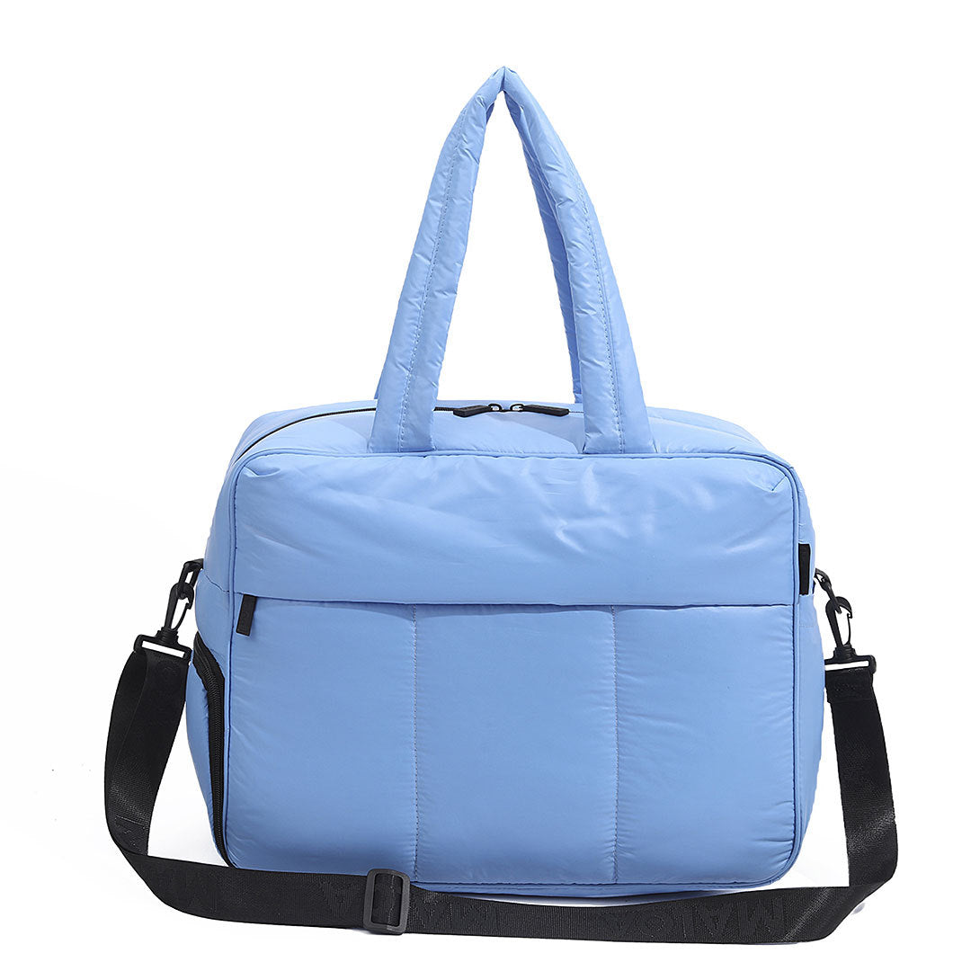 Large Capacity Women's Duffel Bag - Multifunctional Travel Shoulder Bag with Dry Wet Separation