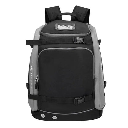 65L Ski Boot Backpack - Large Capacity for Boots, Helmet, and Gear