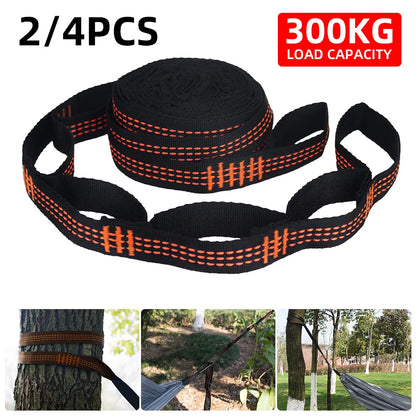 Special Reinforced Polyester Hammock Straps - High Load-Bearing