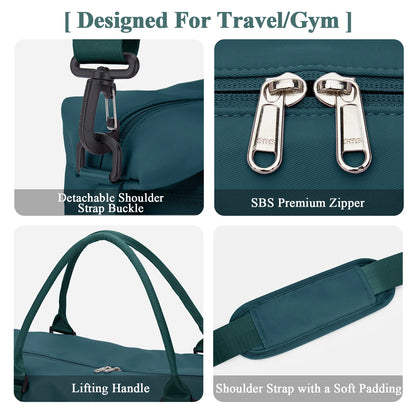 Travel Duffel Bag with Trolley Sleeve