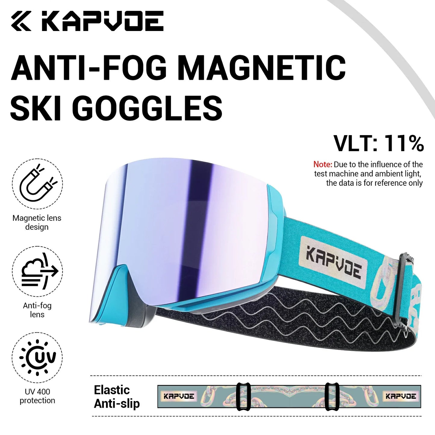 Outdoor Sports Ski Goggles - Anti-Fog, UV400 for Skiing and Snowboarding