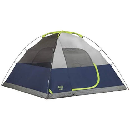 2 Person Coleman Sundome Tent with Rainfly and WeatherTec Floor