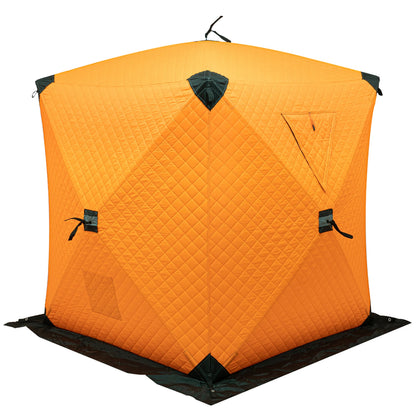 Winter Camping Tent -Portable Insulated Ice Fishing Shelter for 2-3 People