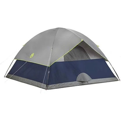 2 Person Coleman Sundome Tent with Rainfly and WeatherTec Floor