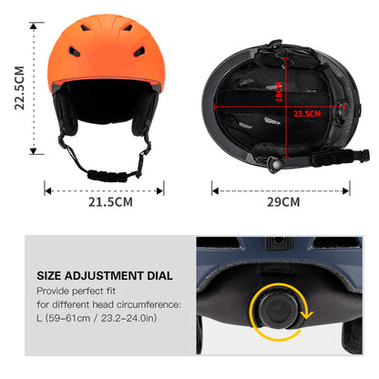 Adjustable Lightweight Ski /Snowboard Helmet