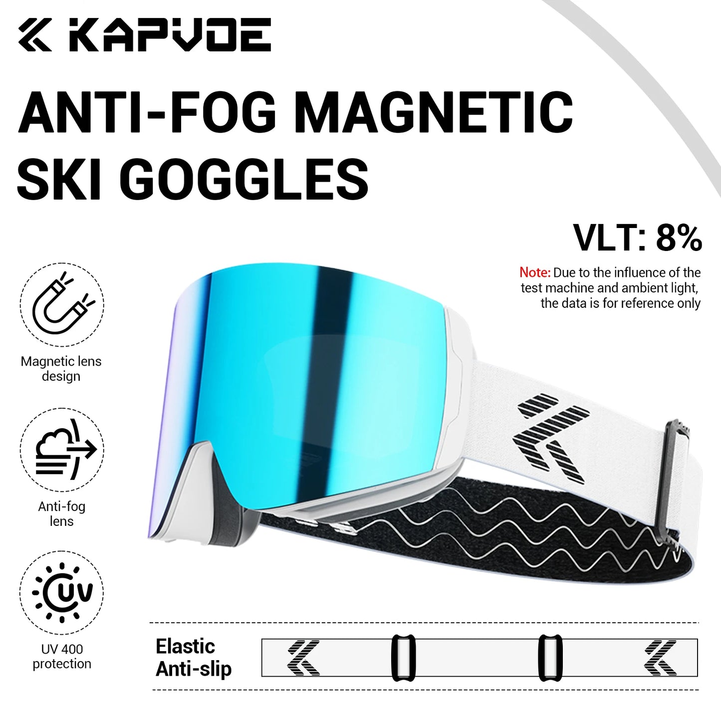 Outdoor Sports Ski Goggles - Anti-Fog, UV400 for Skiing and Snowboarding