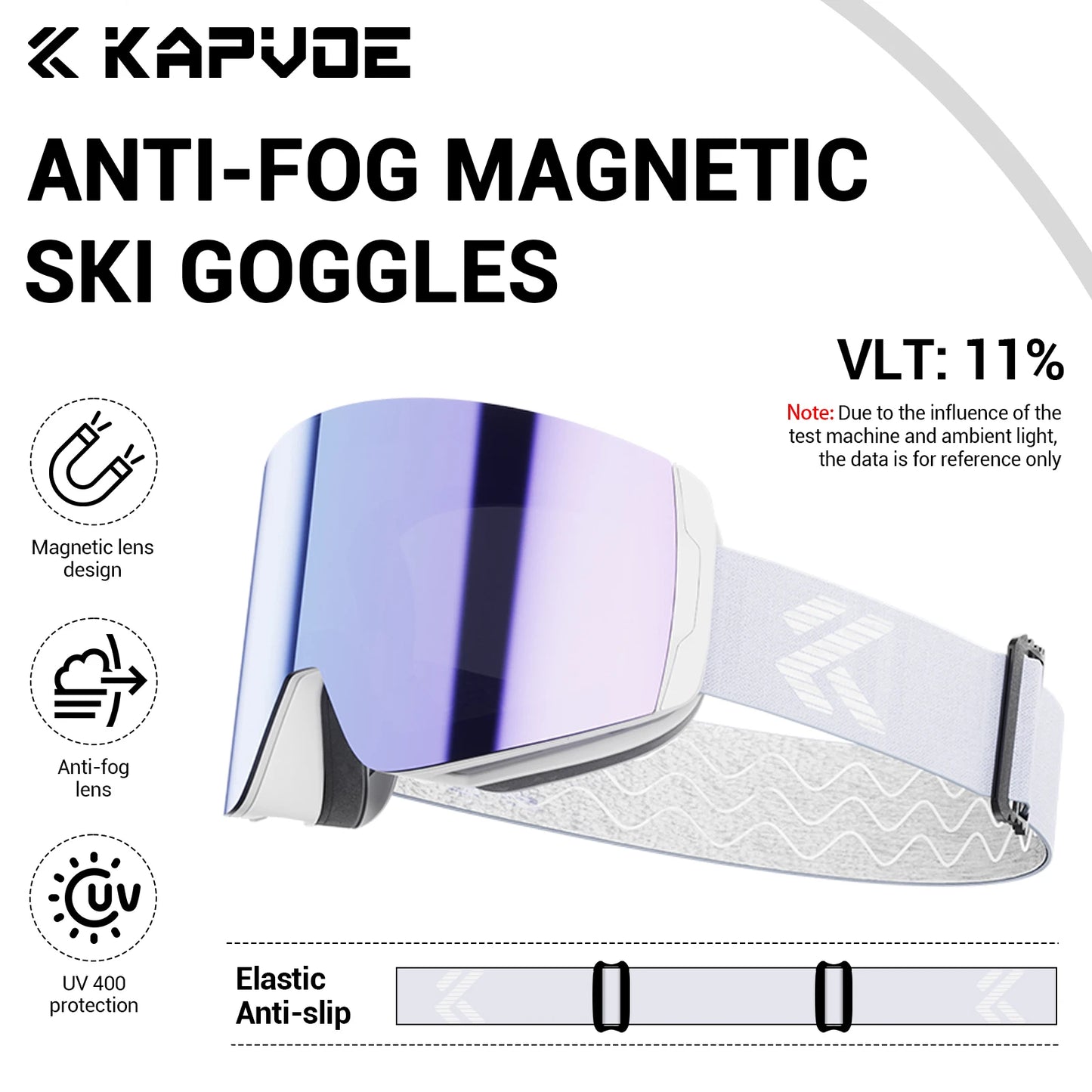 Outdoor Sports Ski Goggles - Anti-Fog, UV400 for Skiing and Snowboarding