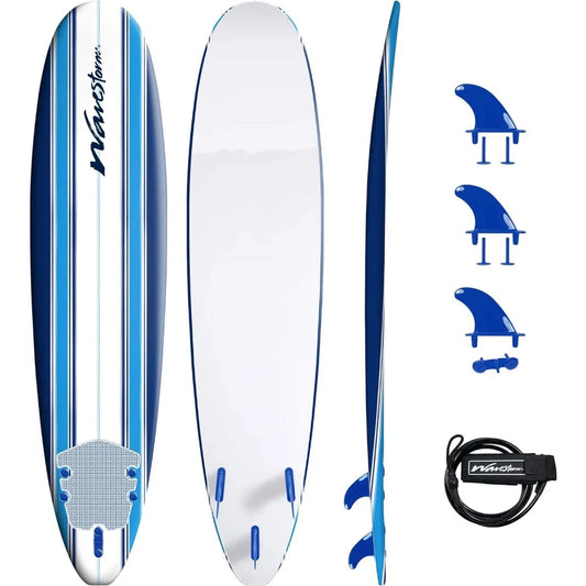 8ft Inflatable Longboard SUP - Paddleboard for Surfing