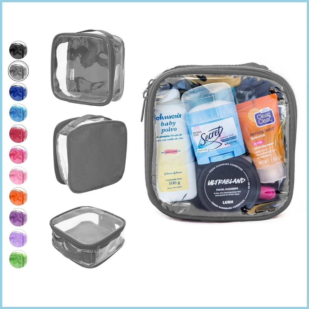 Clear TSA Approved 3-1-1 Travel Toiletry Bag