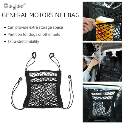 Universal Car Seat Mesh Storage Organizer