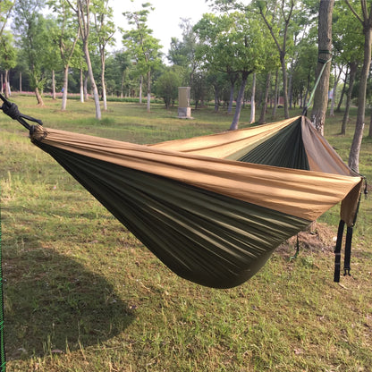 Ultra-light Camping hammocks for outdoor with adjustable loops hammocks straps