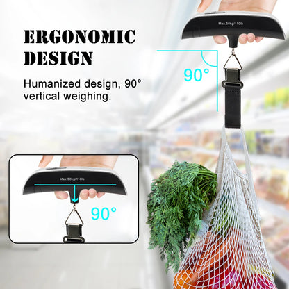 Portable Digital Luggage Weight Scale