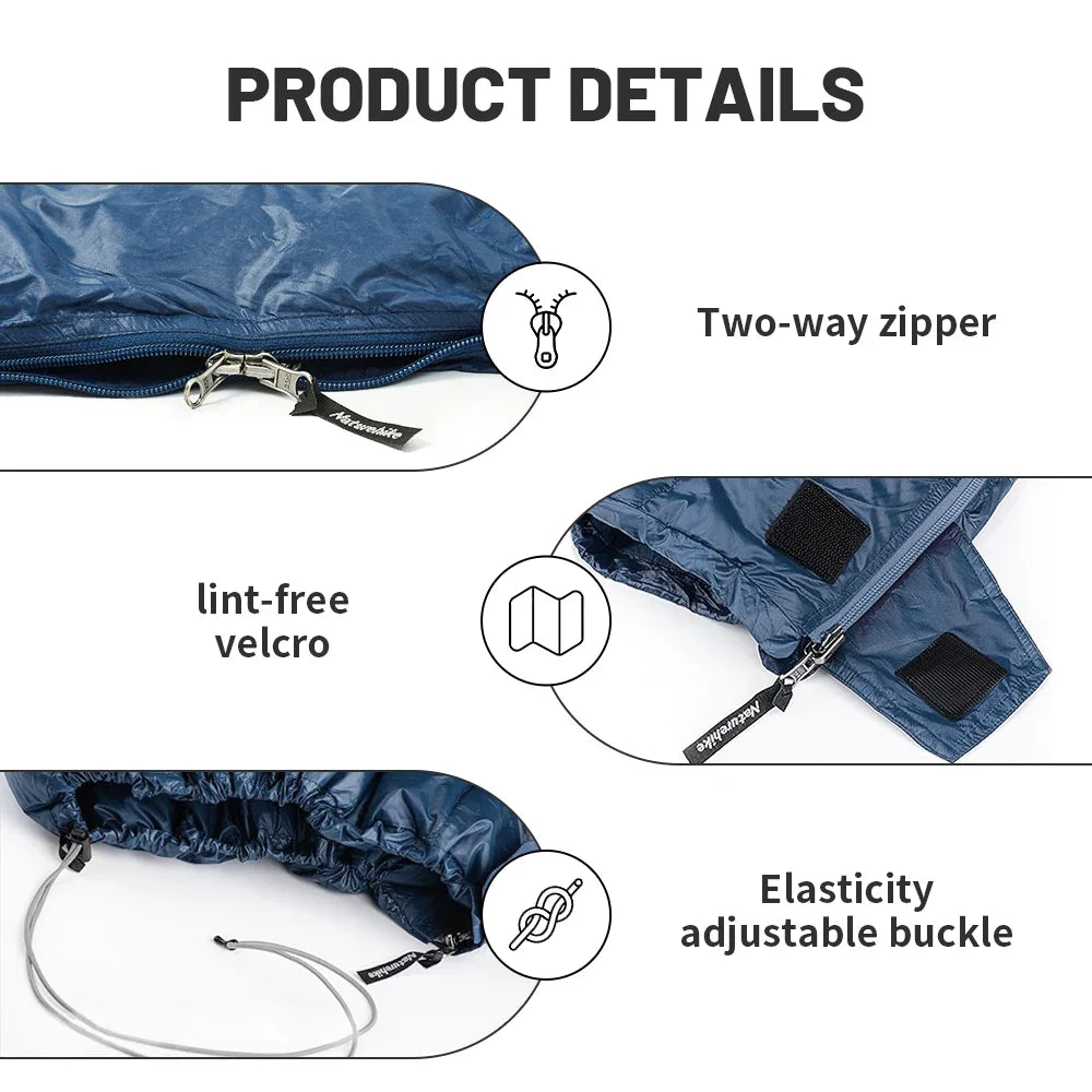 Naturehike Ultralight Duck Down Sleeping Bag - Waterproof and Portable