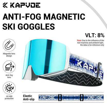 Outdoor Sports Ski Goggles - Anti-Fog, UV400 for Skiing and Snowboarding