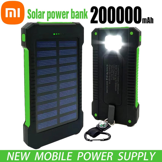 Solar Power Bank 200000 MAh