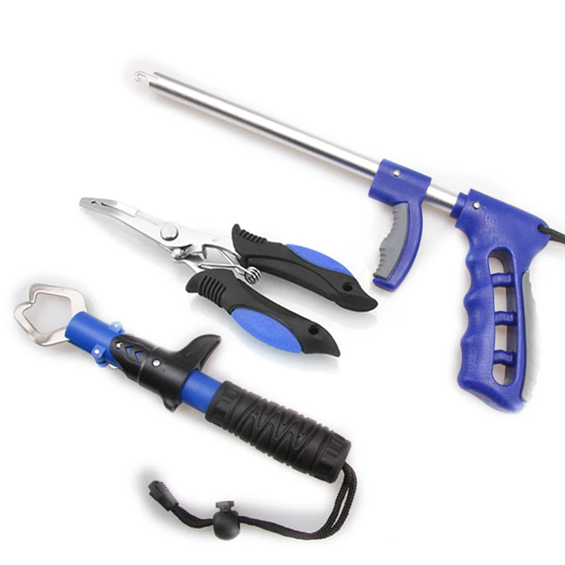 Fishing Tongs & Fish Lip Clip Set – Multi-Function Fishing Tool for All Conditions