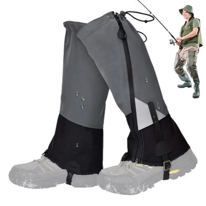 Outdoor Travel Leg Warmers - Waterproof Hiking Gaiters for Snow, Climbing, and Camping