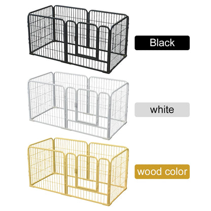 Heavy Duty 6-Panel Dog Playpen - Foldable Exercise Fence for Pets