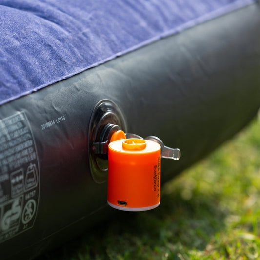 Portable USB Rechargeable Air Pump - Mini Pump for Camping and Outdoors