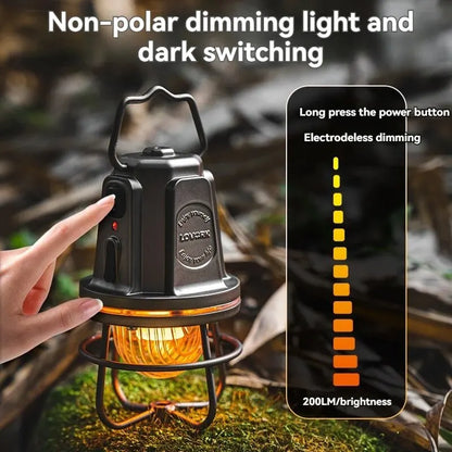 Waterproof LED Camping Lantern - Portable Tent Light