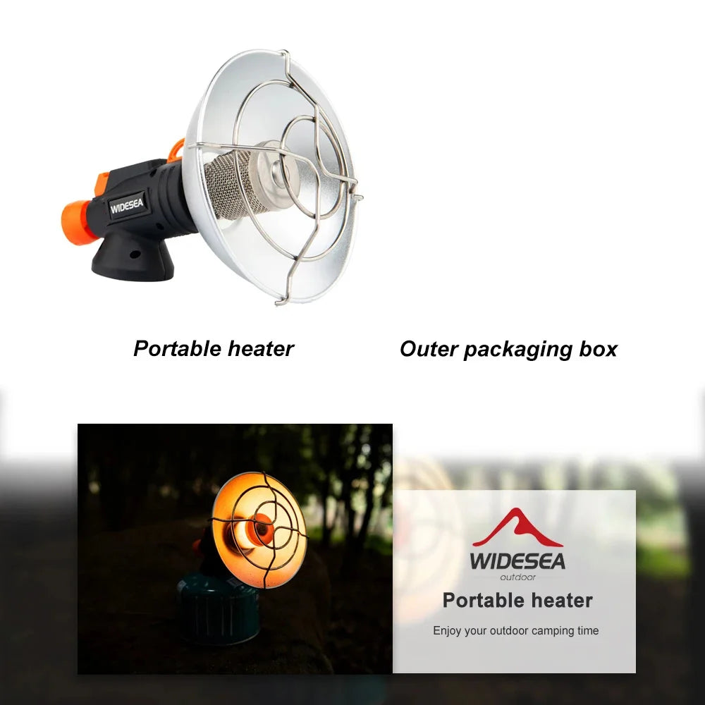 Portable Stainless Steel Camping Heater