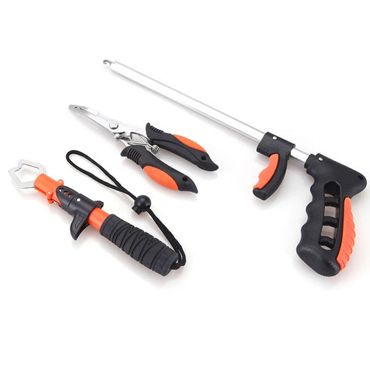 Fishing Tongs & Fish Lip Clip Set – Multi-Function Fishing Tool for All Conditions